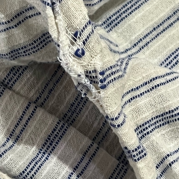 J.Crew Embroidered Striped Tunic Dress, size M - Picture 10 of 11